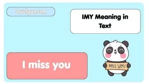 IMY Meaning in Text