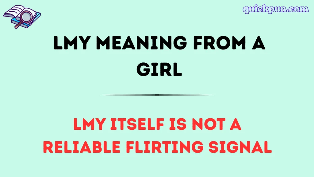 LMY Meaning From a Girl