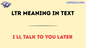 LTR Meaning in Text
