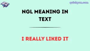 NGL Meaning in Text