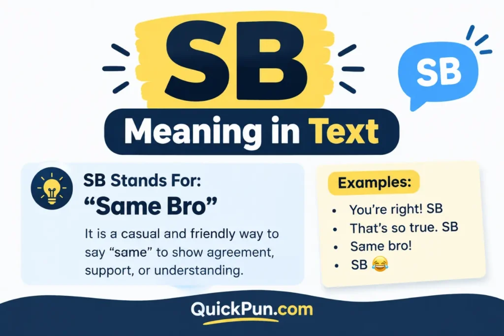SB Meaning in Text