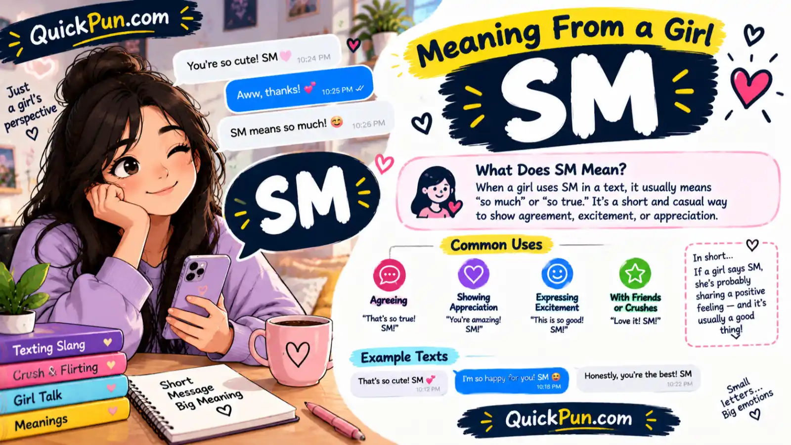 SM Meaning From a Girl