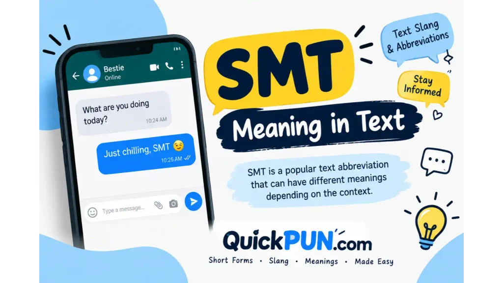 SMT Meaning in Text