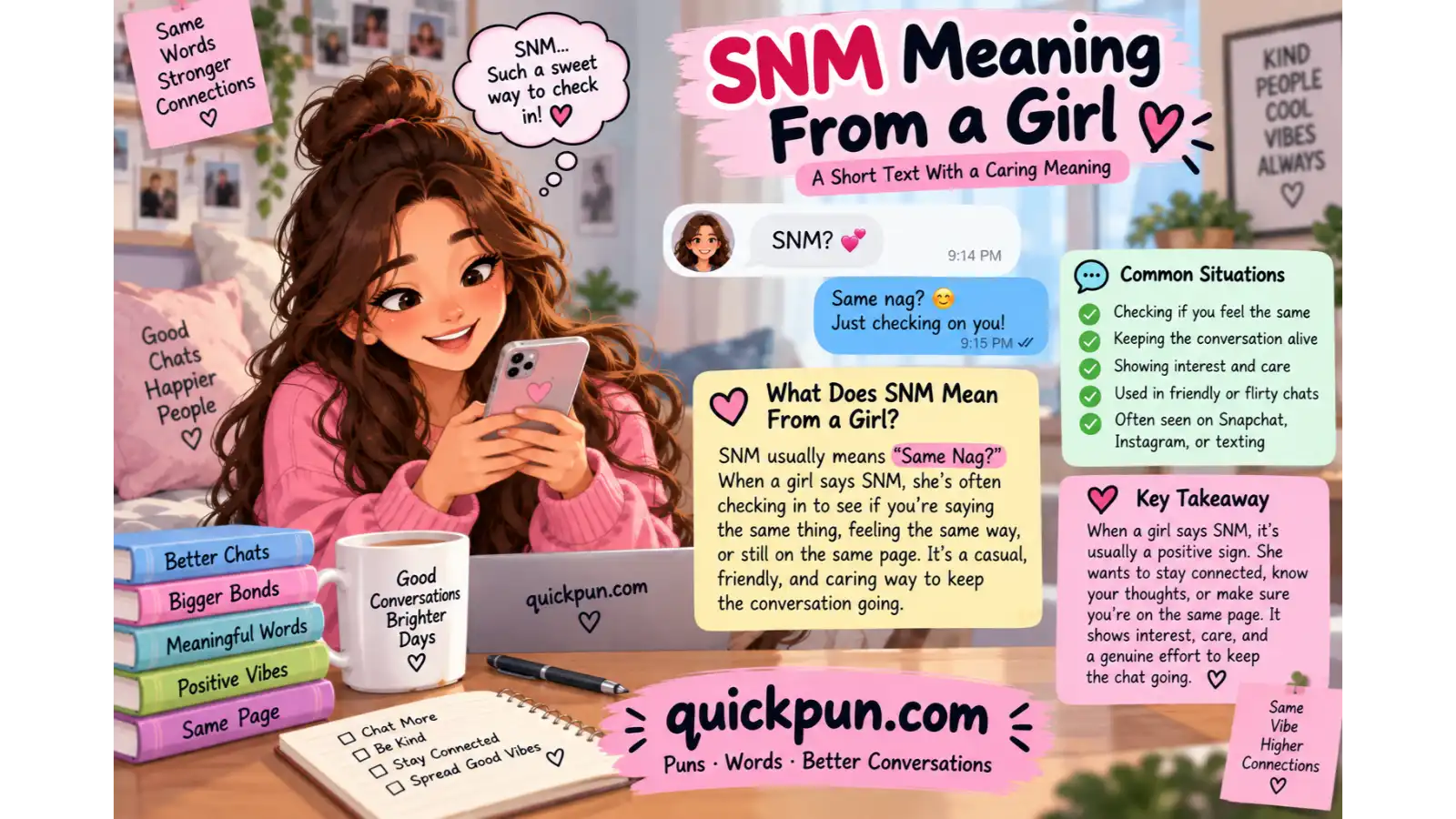 SNM Meaning From a Girl