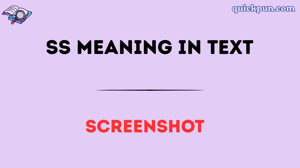 SS Meaning in Text