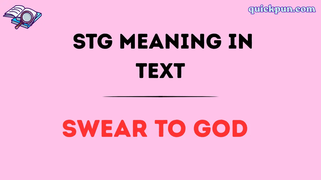 STG Meaning in Text