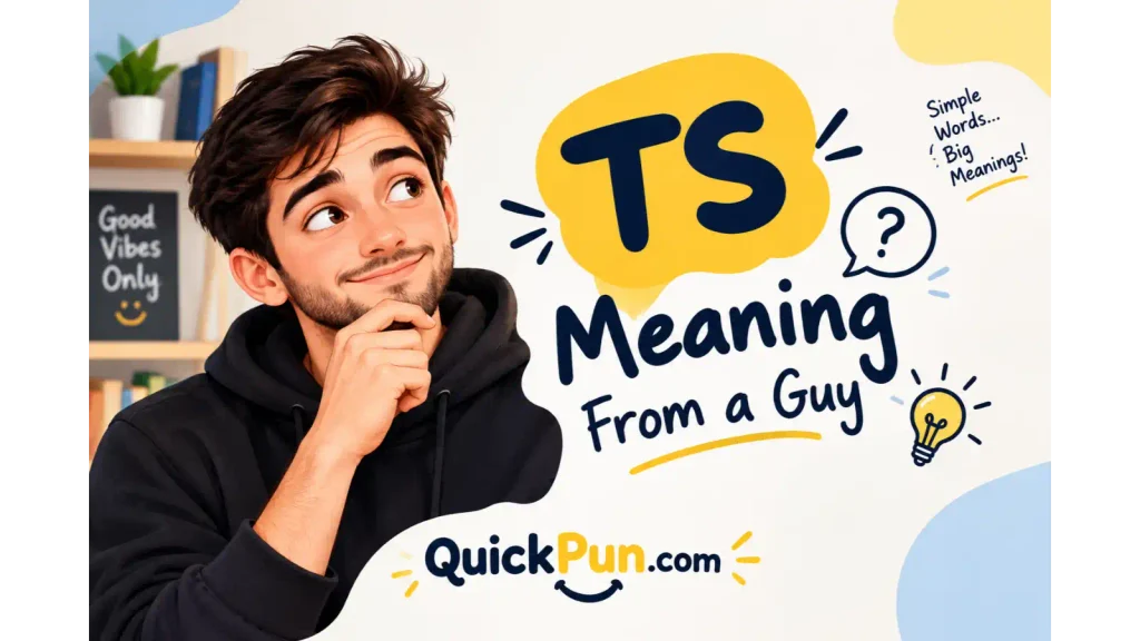 TS Meaning From a Guy