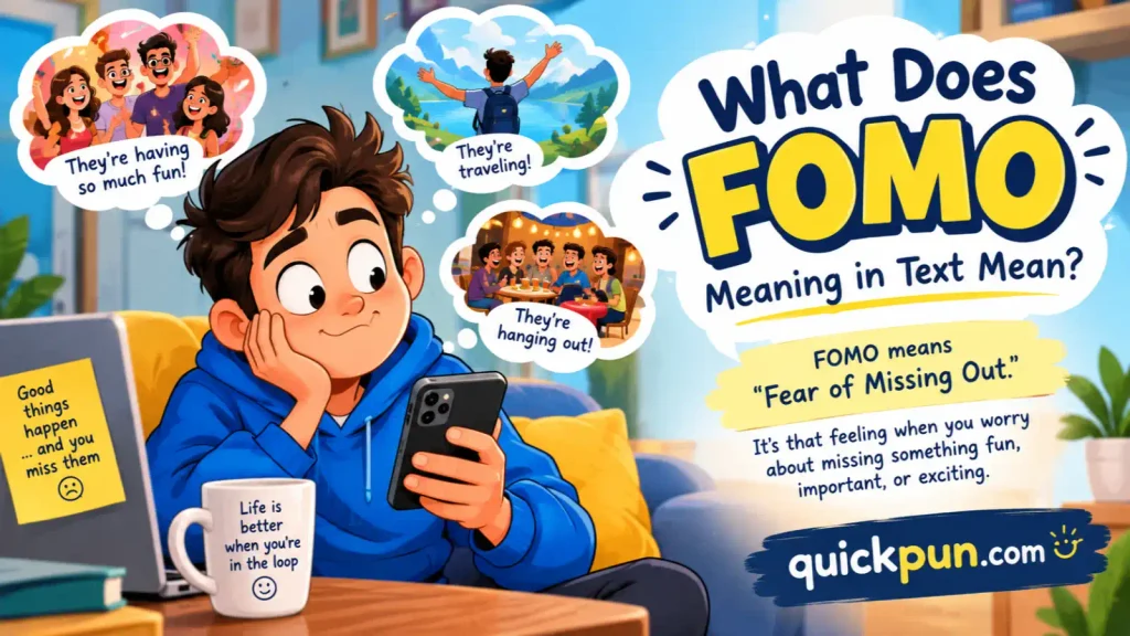 What Does FOMO Meaning in Text Mean?