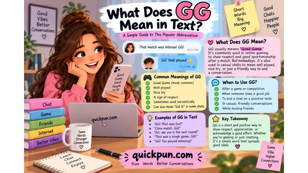 What Does GG Mean in Text?