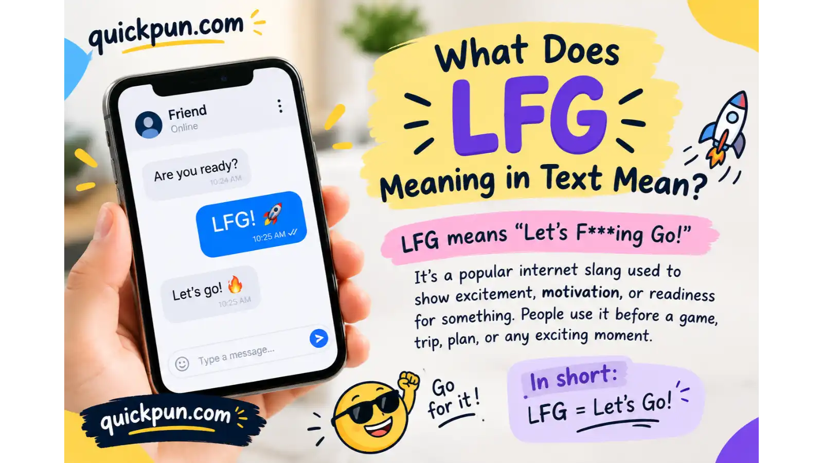 What Does LFG Meaning in Text Mean?