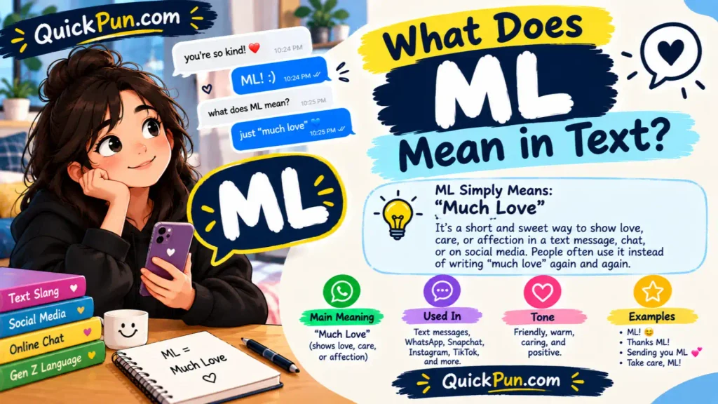What Does ML Meaning in Text Mean?