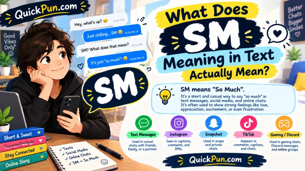 What Does SM Meaning in Text Actually Mean?