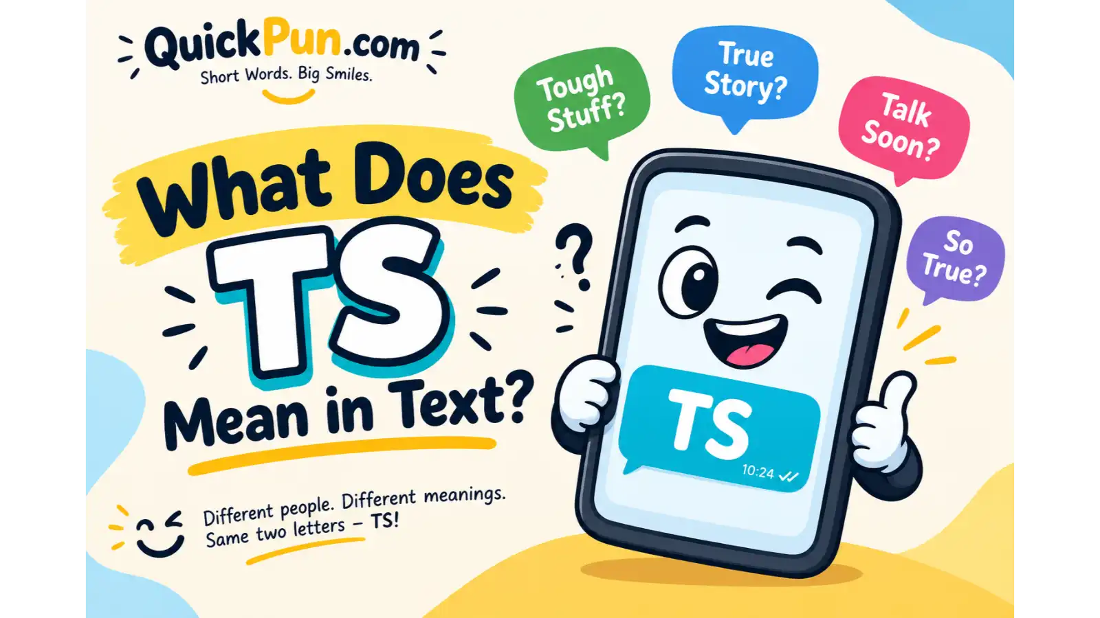 What Does TS Mean in Text?