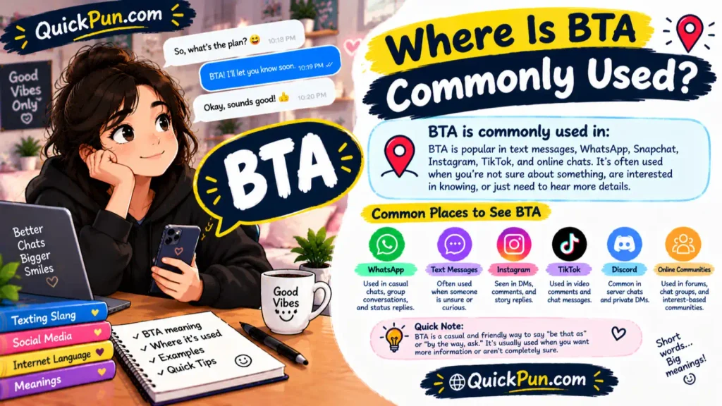 Where Is BTA Commonly Used?