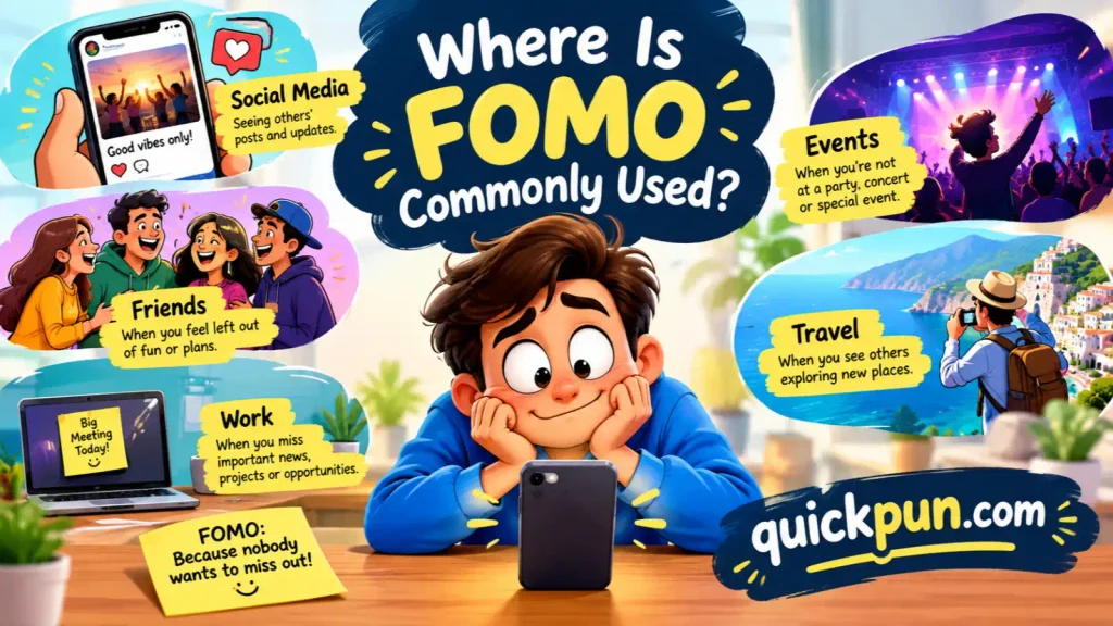 Where Is FOMO Commonly Used?