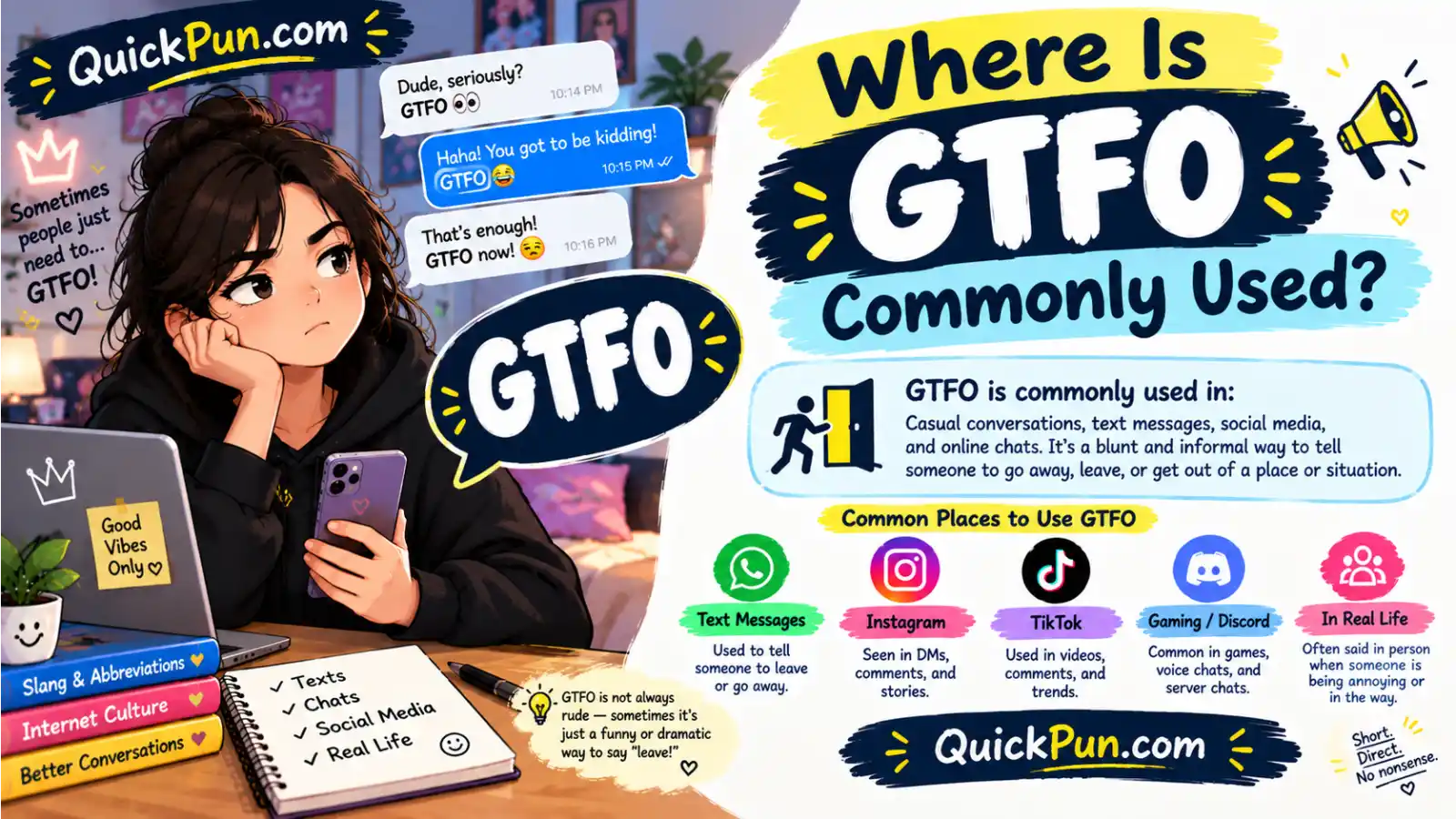 Where Is GTFO Commonly Used?