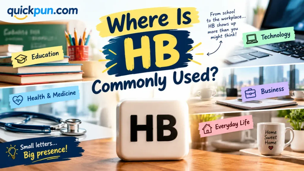 Where Is HB Commonly Used?