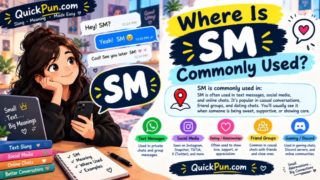 Where Is SM Commonly Used?