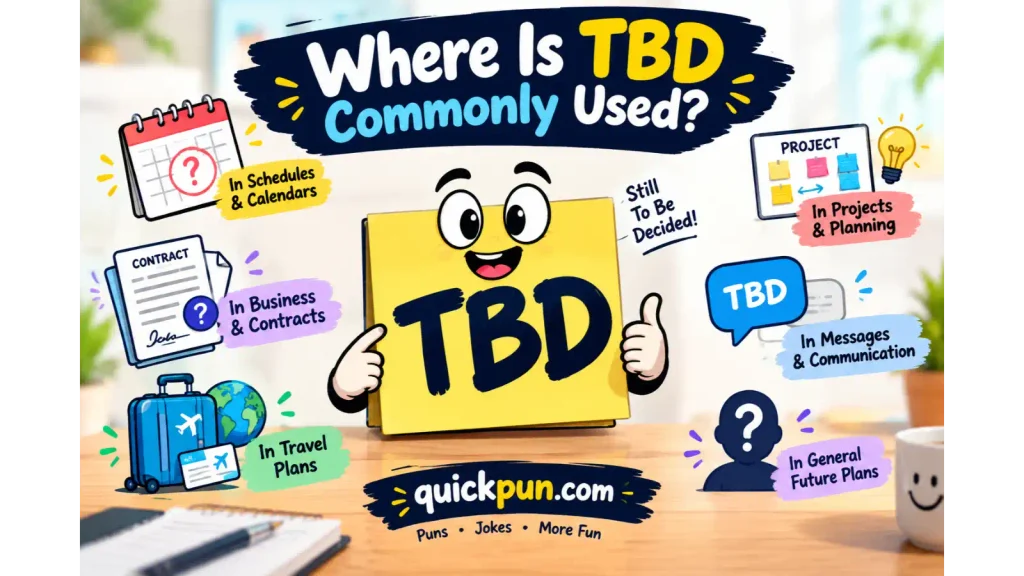 Where Is TBD Commonly Used?