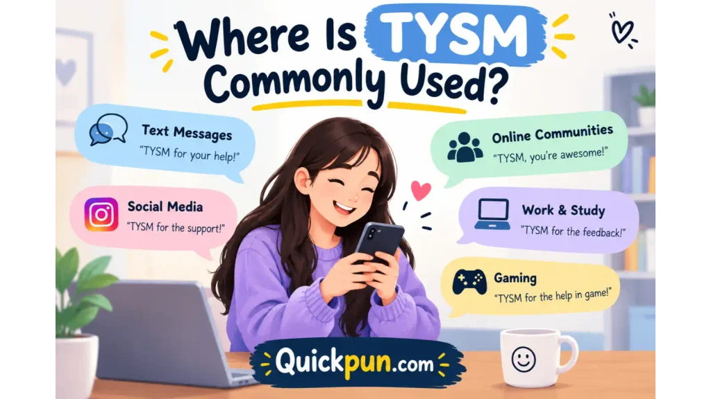 Where Is TYSM Commonly Used?