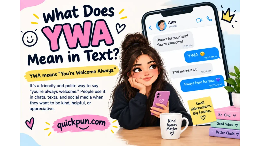 YWA Meaning in Text
