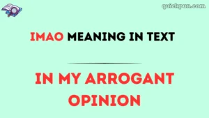 IMAO Meaning in Text