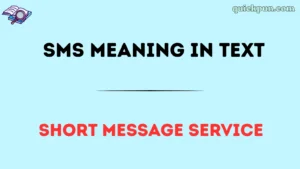 SMS Meaning in Text